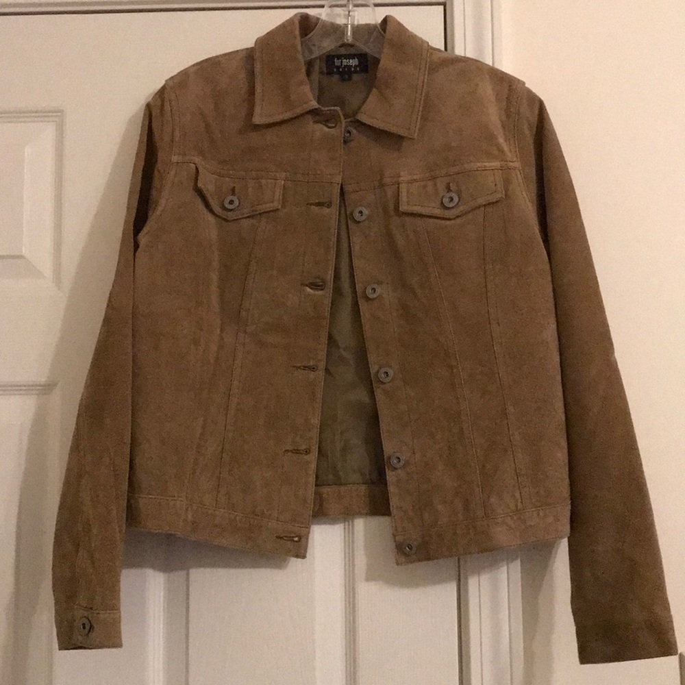 EUC~ For Joseph Suede Jacket - Picture 2 of 8